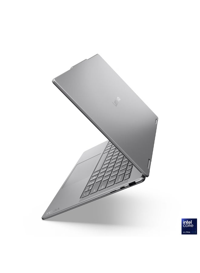 Lenovo Yoga 7 2-in-1 Laptop With 14 Inch WUXGA (1920x1200) OLED Display,Intel Core Ultra 7 256V Processor/16GB RAM DDR5/1TB SSD/Intel Arc Graphics/Windows 11 Home/ English/Arabic Luna Grey  - Image 4