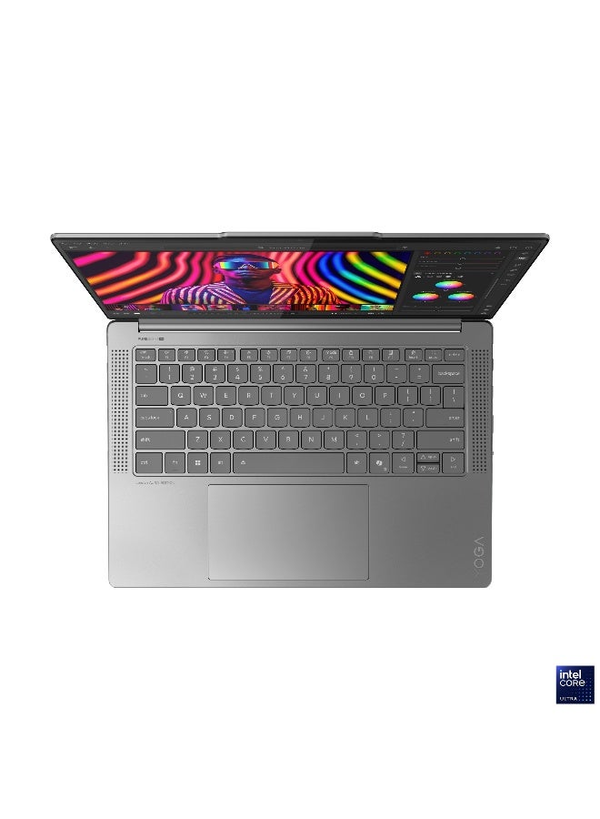 Lenovo Yoga Pro 7 Laptop With 14.5 Inch 3K (3000x1876) OLED Display, Intel Core Ultra 9 285H Processor/32GB RAM DDR5/1TB SSD/Intel Arc Graphics/Windows 11 Home/ English/Arabic Luna Grey - Image 4