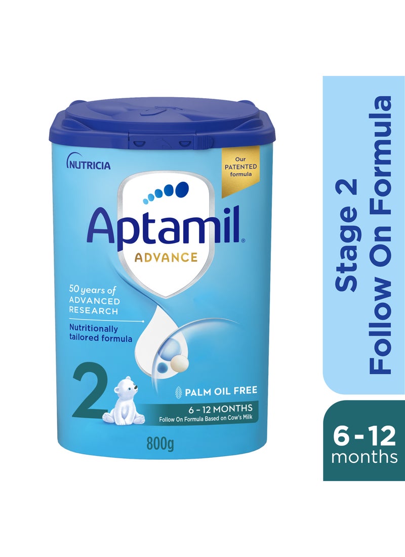 Aptamil Advance Stage 2 800grams - Image 3