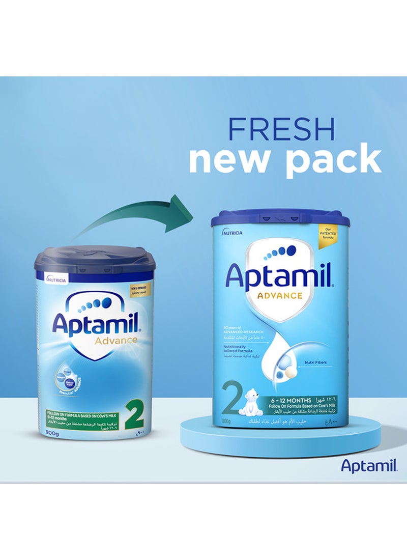 Aptamil Advance Stage 2 800grams - Image 5