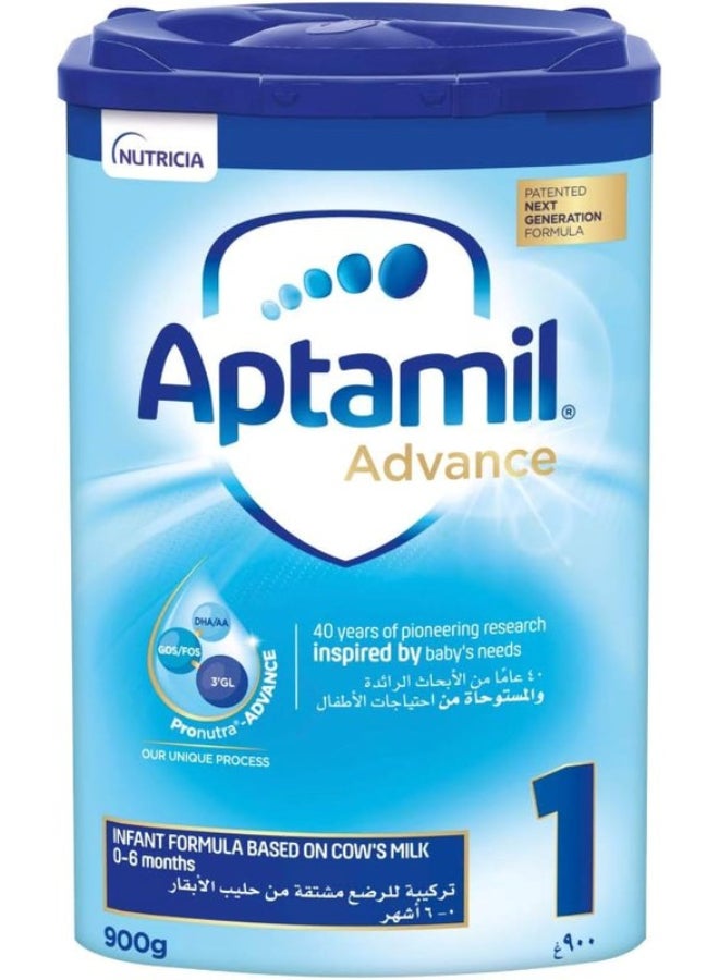 Aptamil Advance Infant Formula Stage 1 Berry 900grams Single  - Image 1