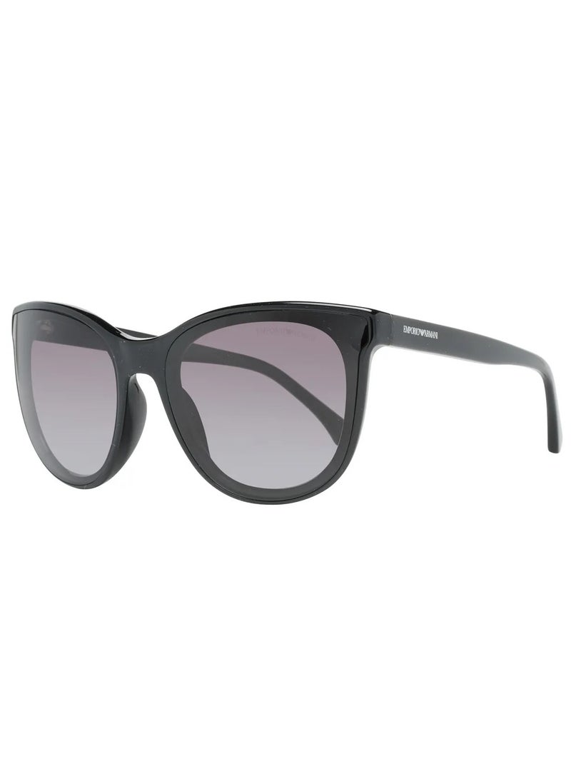 EMPORIO ARMANI Women's Black Butterfly Women Sunglasses 0EA4125F 50018G61 Size 61 Large  - Image 1