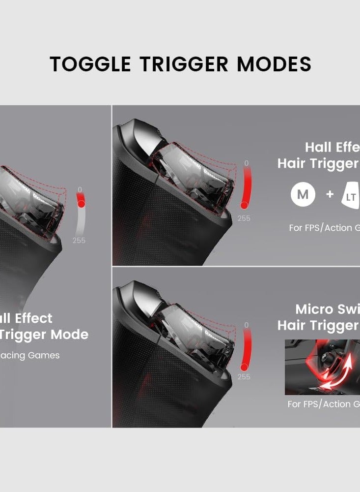 GameSir - Cyclone 2 Multiplatform Wireless Controller- TMR Electromagnetic Joysticks&Hall Effect Switch triggers,6-axis Gyro Gaming Controller for Switch/PC/iOS/Android/Steam - Image 1