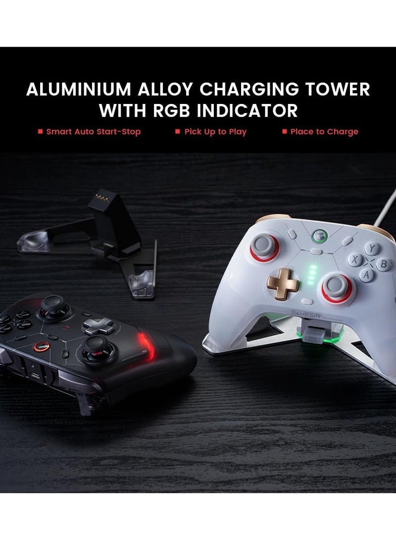 GameSir - Cyclone 2 Multiplatform Wireless Controller- TMR Electromagnetic Joysticks&Hall Effect Switch triggers,6-axis Gyro Gaming Controller for Switch/PC/iOS/Android/Steam - Image 1