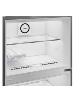 Beko Beko No Frost Refrigerator, 408 Liters , 2 Doors , Digital Screen , Inverter , Dark Stainless, RDNG551M20TXBR 140 W RDNG551M20TXBR Dark Stainless Steel  - Image 5