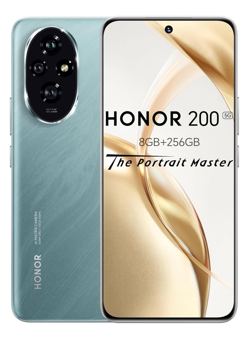 هونور 200 5G ثنائي الشريحة 8GB RAM 256GB ROM - أخضر زمردي