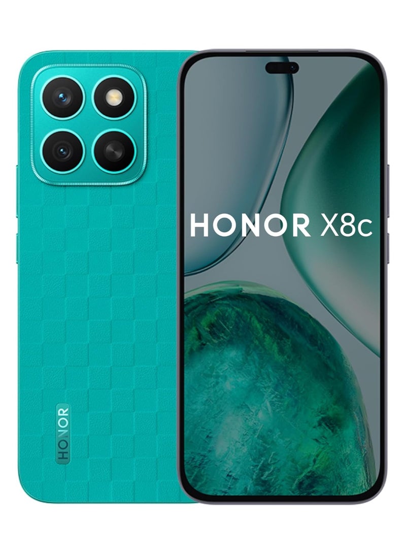 Honor X8c 4G Dual SIM, 8GB RAM 256GB Dual SIM Marrs Green -  International Version - Image 1