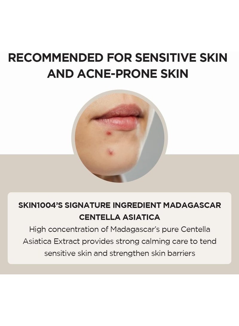 سكين 1004 - Madagascar Centella Ampoule 100ml - Soothing and Hydrating Ampoule with Centella Asiatica Extract - Calming Serum for Sensitive Skin - Lightweight and Fast-Absorbing Formula 100mlml - Image 1