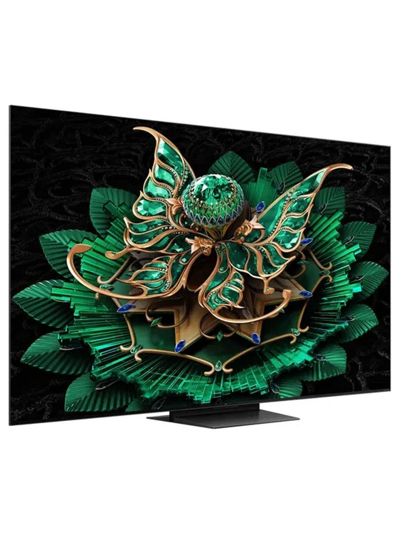 65 Inch Smart TV 4K QLED, Google TV, HDR 2600 nits CrystlGlow HVA Panel, 144Hz, Quantum Dot Technology, AiPQ Pro Processor, IMAX Enhanced Audio, Slim Design - (2025 Model) 65C7K Black