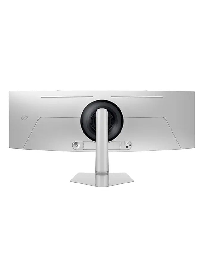 Samsung Odyssey OLED G9 G93SD 49" Curved Gaming Monitor, Dual QHD (5120x1440), 240Hz, 0.03ms, QD-OLED Panel, 1800R Curvature, G-Sync & FreeSync Premium Pro, DisplayHDR True Black 400, Anti-Glare, Smart TV Hub, HDMI 2.1 & DP 1.4, USB Hub, Built-in Speakers, Height Adjustable Stand | LS49DG932SMXUE Silver  - Image 3