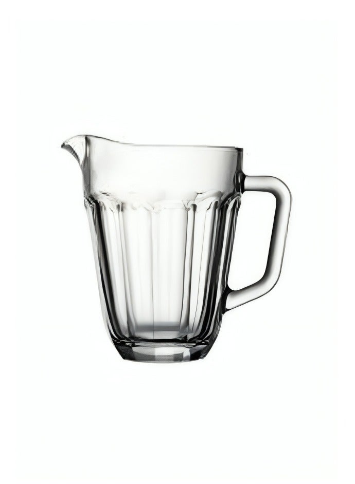 باساباتشي CASABLANCA Glass Jug – 1370cc – Classic & Durable Water Pitcher 