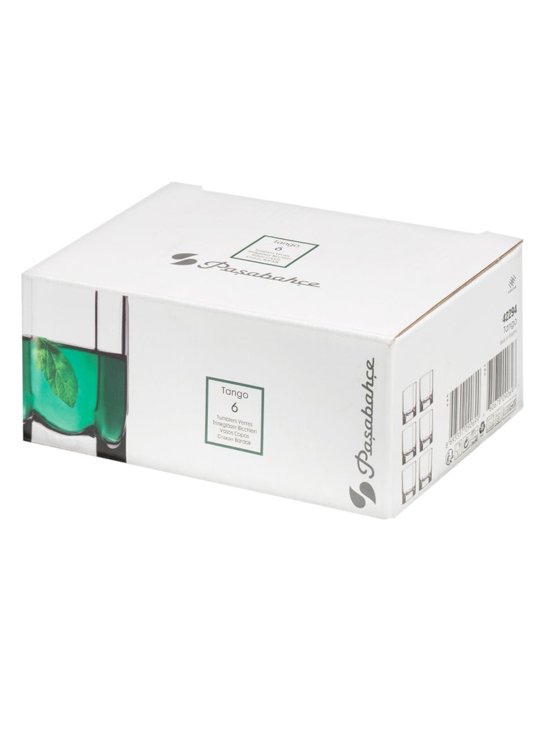 باساباتشي TANGO Tumbler Set – 65ml, 6-Piece, Compact Espresso & Shot Glass Set - Image 2