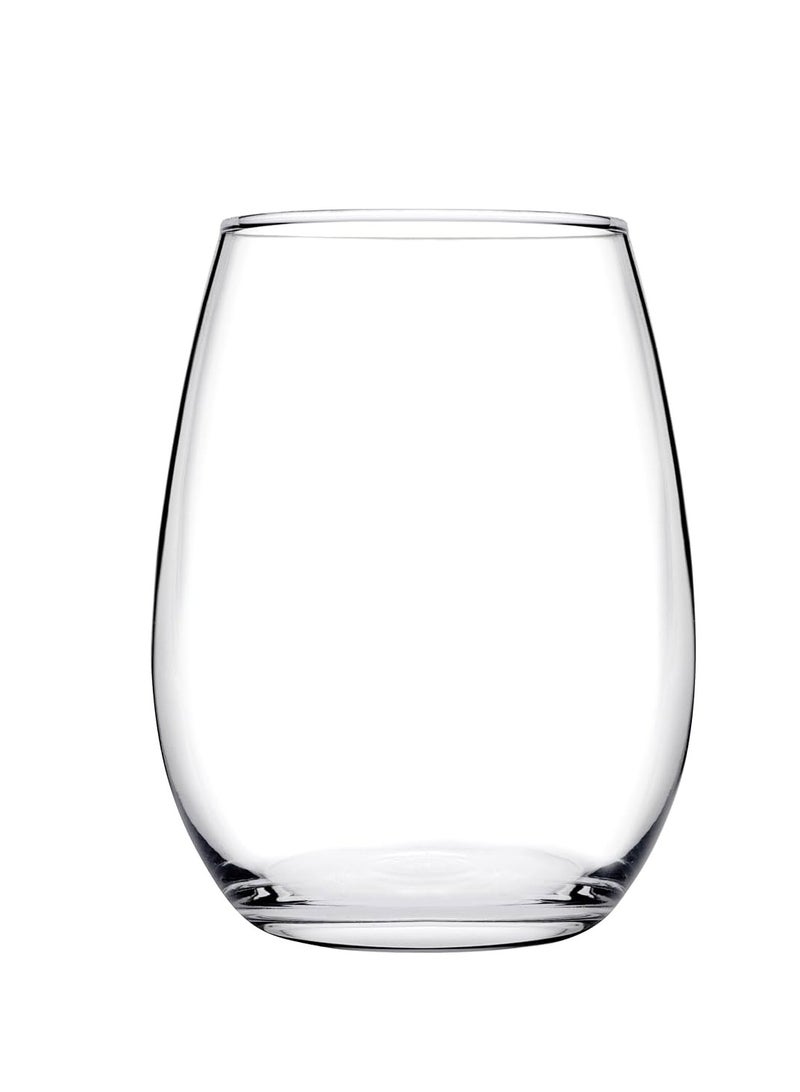 Pasabahce AMBER 350cc Tumbler – 6-Piece Elegant Glass Set