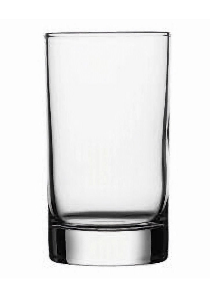 باساباتشي طقم أكواب جانبية – 160 مل – طقم زجاجي مكون من 12 قطعة للماء والعصير