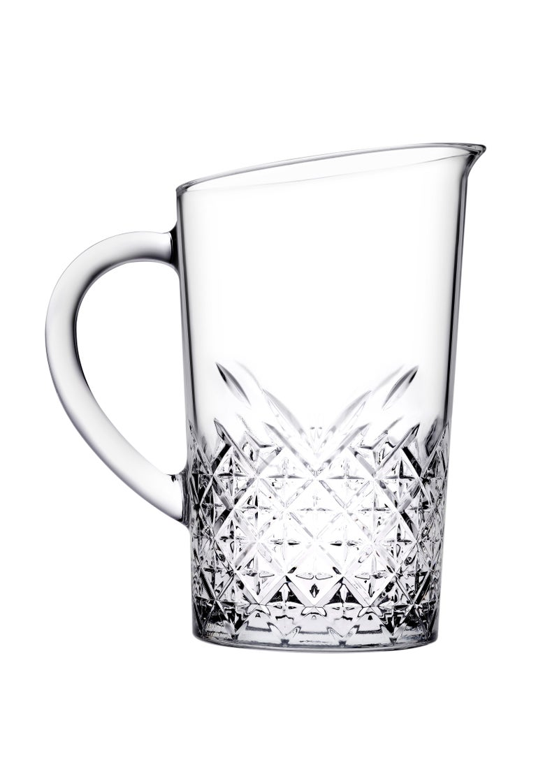 Pasabahce Timeless Glass Jug 1440cc – Elegant & Durable Water Pitcher for Everyday Use