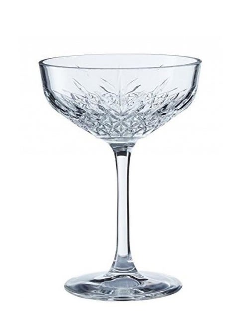 طقم كؤوس كوب تيمليس – 255 مل، 4 قطع، كؤوس كوكتيل وشمبانيا كلاسيكية