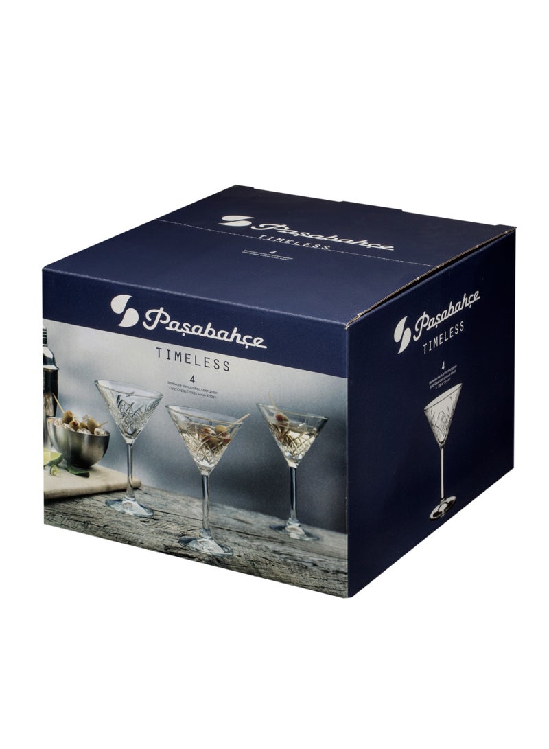 Pasabahce Timeless GT Stemware Set – 230ml, 4-Piece, Versatile Glasses  - Image 2