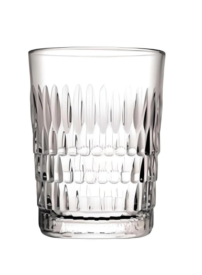 باساباتشي RAIN Tumbler Set – 250ml, 3-Piece | Elegant Glass Tumblers for Daily Use