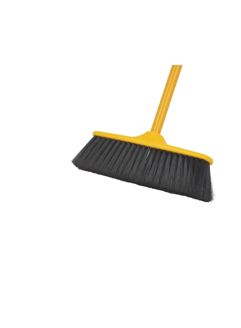 رويال فورد Royalford 28.5 CM Floor Broom with a Long Steel Handle- RF11999| Large and Wide Broom Head Multicolor  - Image 3