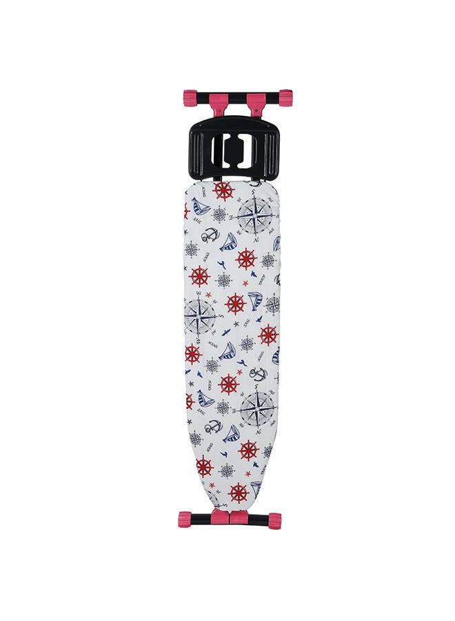 Royalford Ironing Board- RF11915| 114x36 CM, Ironing Table with Steel Frame| With Adjustable Height Mechanism| Heat Resistant Cotton Cover and Iron Rest| Perfect for Home, Apartments, Hostels, Etc. Assorted Colours - Image 1