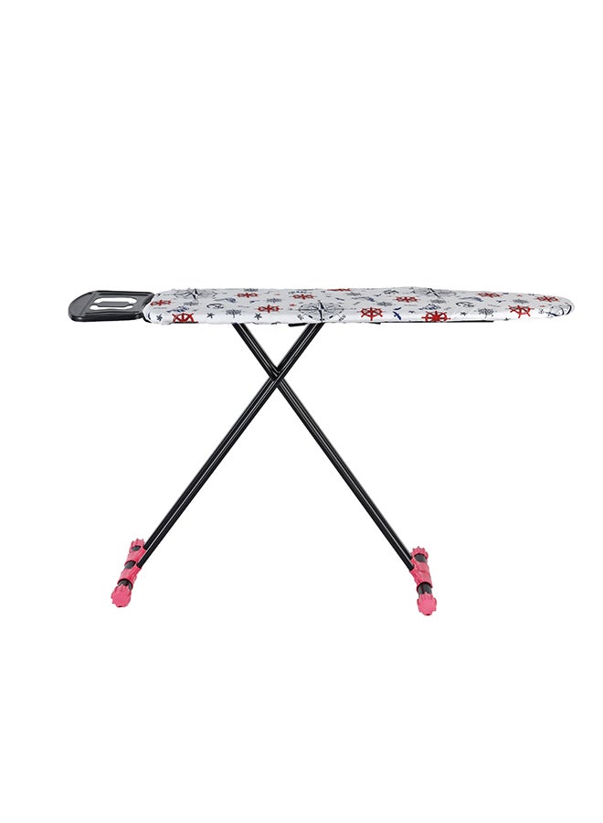 Royalford Ironing Board- RF11915| 114x36 CM, Ironing Table with Steel Frame| With Adjustable Height Mechanism| Heat Resistant Cotton Cover and Iron Rest| Perfect for Home, Apartments, Hostels, Etc. Assorted Colours - Image 3