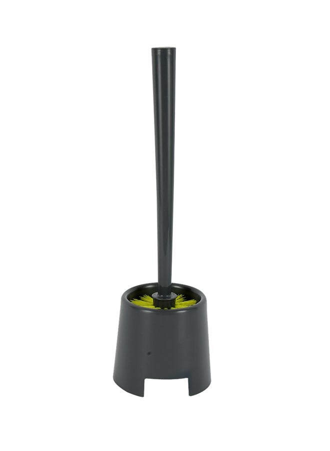 رويال فورد Royalford Toilet Brush with Holder Compact and Light-Weight Toilet Brush Perfect for Cleaning Indian and Western Style Multicolor  - Image 2