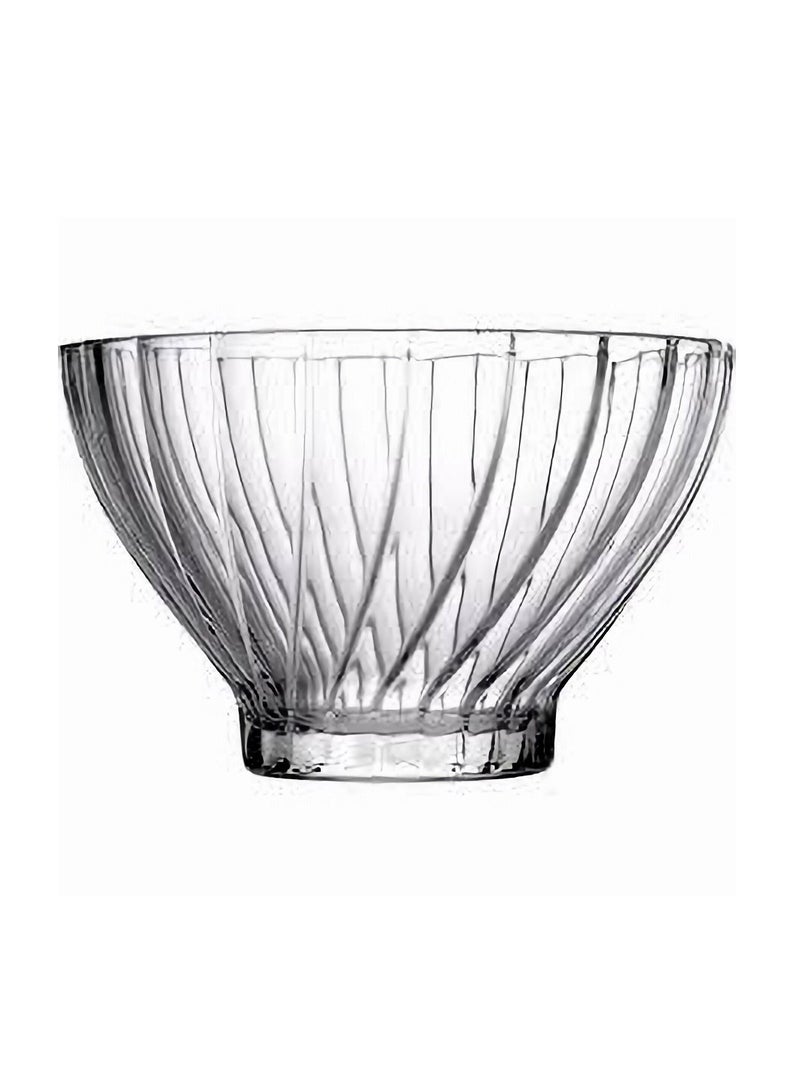 Pasabahce Bouquet Bowl Set – 455ml, 4-Piece | Stylish Glass Serving Bowls for Desserts & Snacks