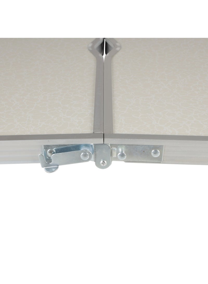 رويال فورد طاولة وكراسي التخييم من رويال فورد - RF11676 | خفيفة الوزن، محمولة وقابلة للطي، تطوى بشكل مسطح للتخزين | أنبوب حديدي مع قماش قابل للغسل، طاولة من الألمنيوم مع لوح مقاوم للحريق - Image 5