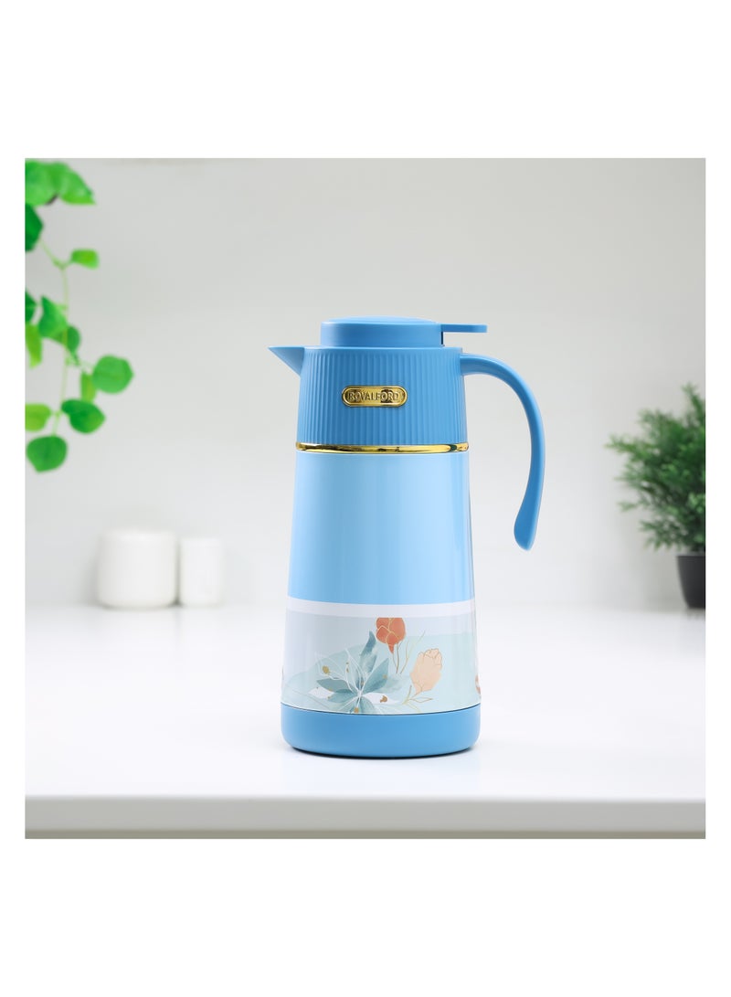 رويال فورد 1600ml (54.0 oz) Eden Vacuum Flask RF12585 Pink Glass Inner and PP Outer Body Hot or Cold Asbestos-Free Leak Proof Assorted Colors - Image 2