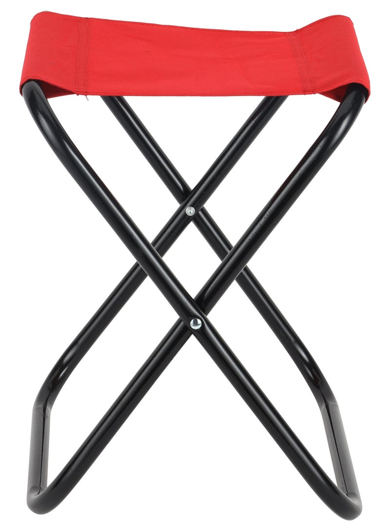 Royalford Foldable Camping Chair- RF12690/ Lightweight, Portable, Folds Flat for Storage/ Strong Metal Frame, Waterproof, Stool, Seat Perfect for Indoor and Outdoor Entertainment, Lawn, Garden, Beach, Picnic Blue - Image 1