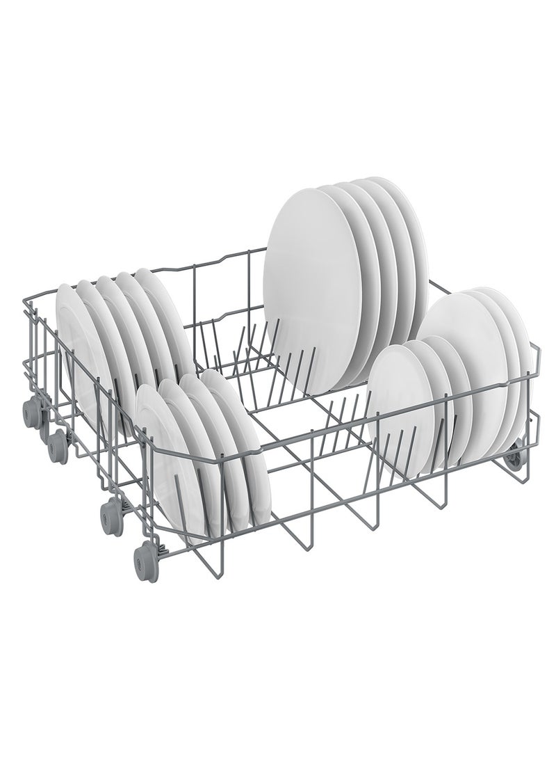 Beko - 60cm Builtin Fully Integrated Dishwasher with 13 Place settings, 5 Programme, 2 Racks, A++ Energy Rating, Quiet Operation (48 dBA) BDIN153E3 Silver - Image 1