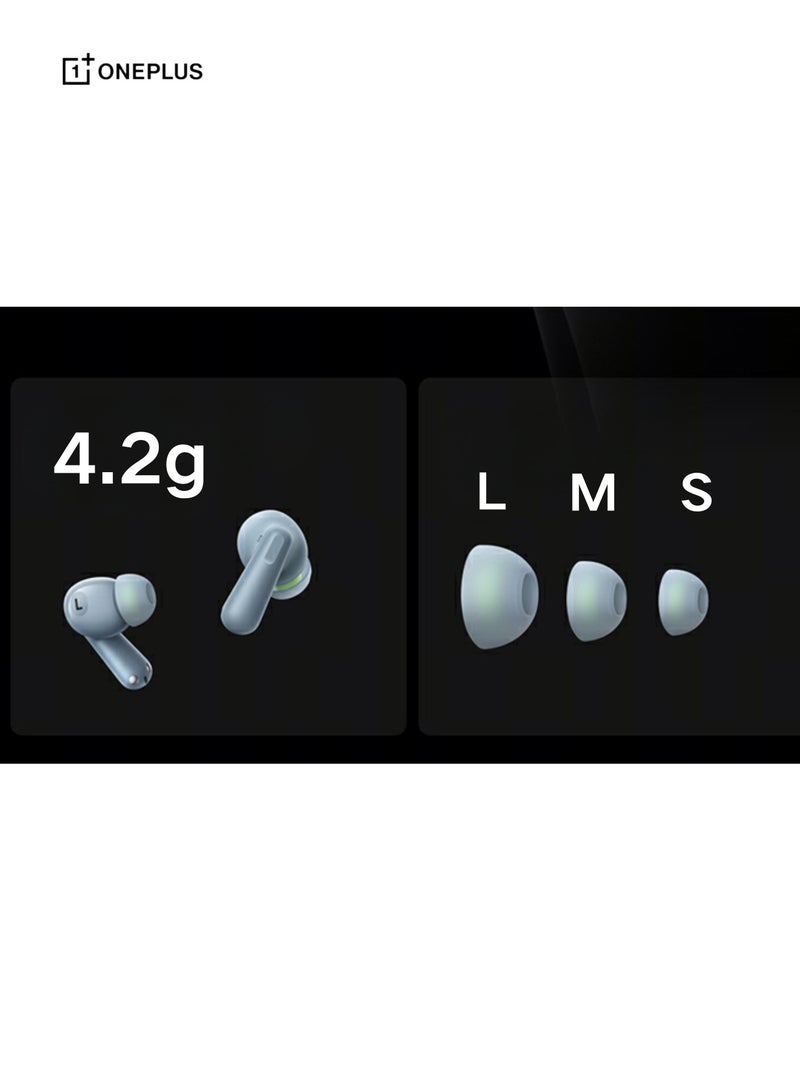 OnePlus - Buds Ace 2 – Premium Wireless Earbuds with Extended Battery and Advanced Noise Cancellation black - Image 1