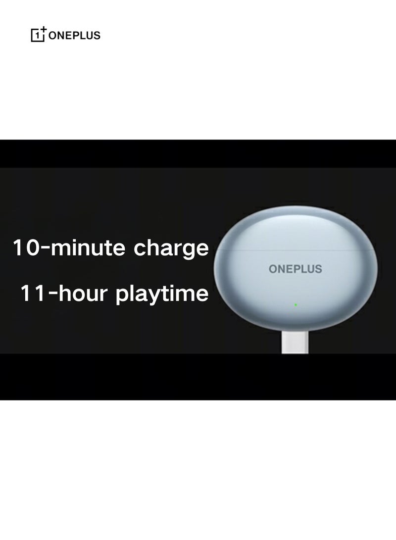 OnePlus - Buds Ace 2 – Premium Wireless Earbuds with Extended Battery and Advanced Noise Cancellation black - Image 1