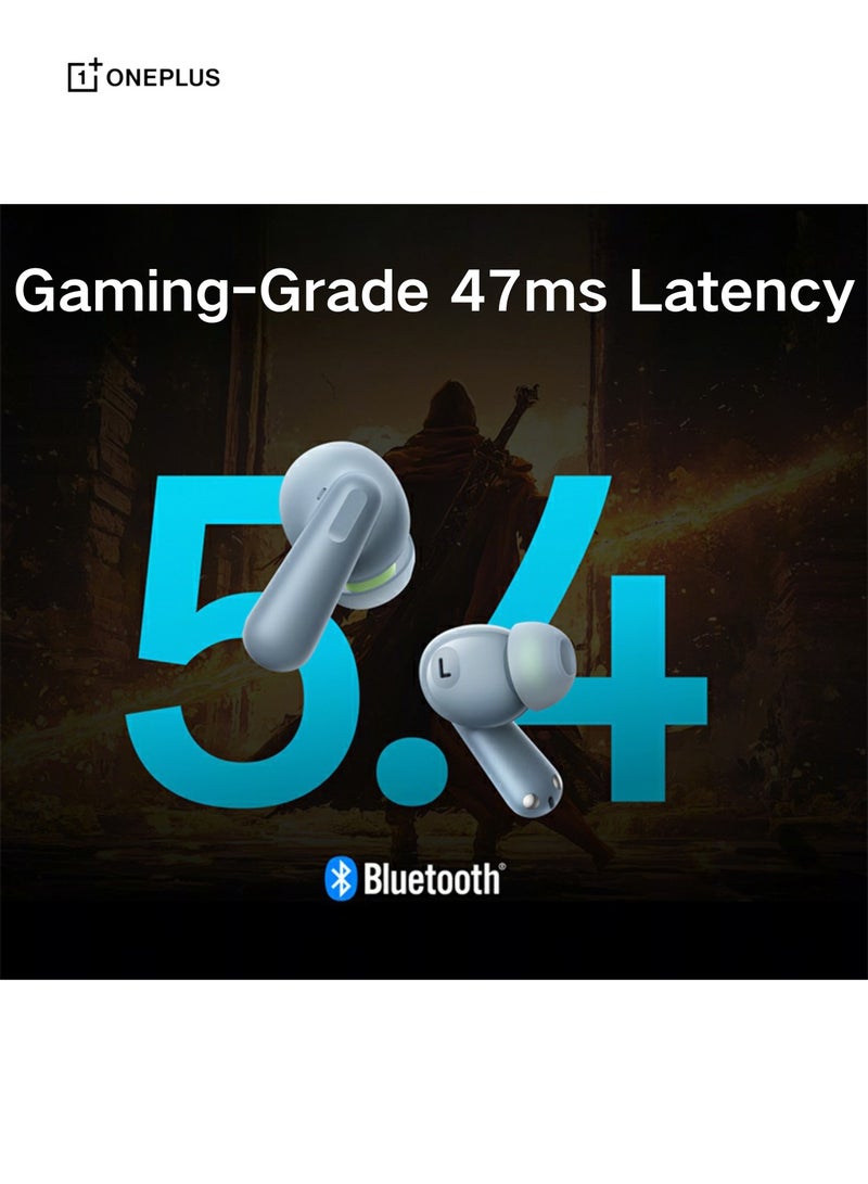 OnePlus - Buds Ace 2 – Premium Wireless Earbuds with Extended Battery and Advanced Noise Cancellation black - Image 1