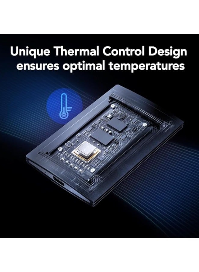 Lexar 4TB SL500 Portable SSD, Up to 2000MB/s Read, Compatible w/Type-C Laptops, iPhone 15, Smartphones, Tablets, PS5, Xbox, USB 3.2 Gen 2x2, Slim and Lightweight, External SSD (LSL500X004T-RNBNU) 4 TB - Image 4