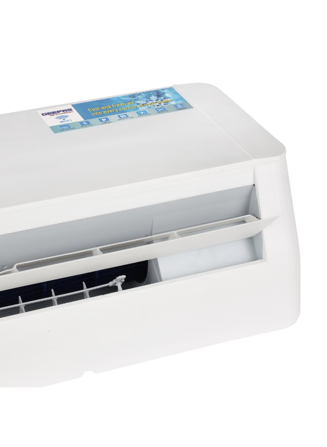 GEEPAS 1 Ton Smart Split Air Conditioner | 12000 BTU Wi-Fi Enabled | LED Display Fast Cooling 4D Air Flow |Self-Cleaning, R410A Refrigerant, Golden Fin Technology | 5-Year Compressor Warranty 1650 W GACS1225CUE White - Image 3