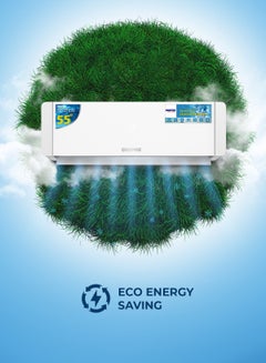 GEEPAS 2.0 Ton Split Type Air Conditioner| 24000 BTU Capacity LED Display| Auto Restart, Energy-Saving, Strong Airflow, Modern Design| GACS2425CUE 3120 W GACS2425CUE white  - Image 5