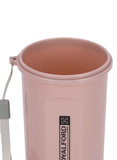 رويال فورد Royalford Lunch Box With Water Bottle - Rf12176, 1000Ml And 500Ml, With Spoon. Durable, Leak-Proof, 100% Food-Grade, Non-Toxic, Odorless. Lightweight, Compact, And Portable Pink/Beige 310grams  - Image 2