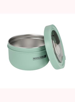Royalford Lunch Box, 850ml Stainless Steel Lunch Box, RF11103 | Lunch Box For Adults, Kids, Teenage | Food-Safe Material Food Storage Container | Leak-Proof and Convenient To Carry Lightgreen 850Liters  - Image 4