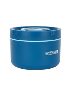 رويال فورد Royalford 600Ml Lunch Box Rf12594 Round Tiffin With Stainless Steel Inner, Plastic Body, With Lid Assorted 277grams  - Image 2
