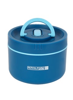 رويال فورد Royalford 600Ml Lunch Box Rf12594 Round Tiffin With Stainless Steel Inner, Plastic Body, With Lid Assorted 277grams  - Image 5