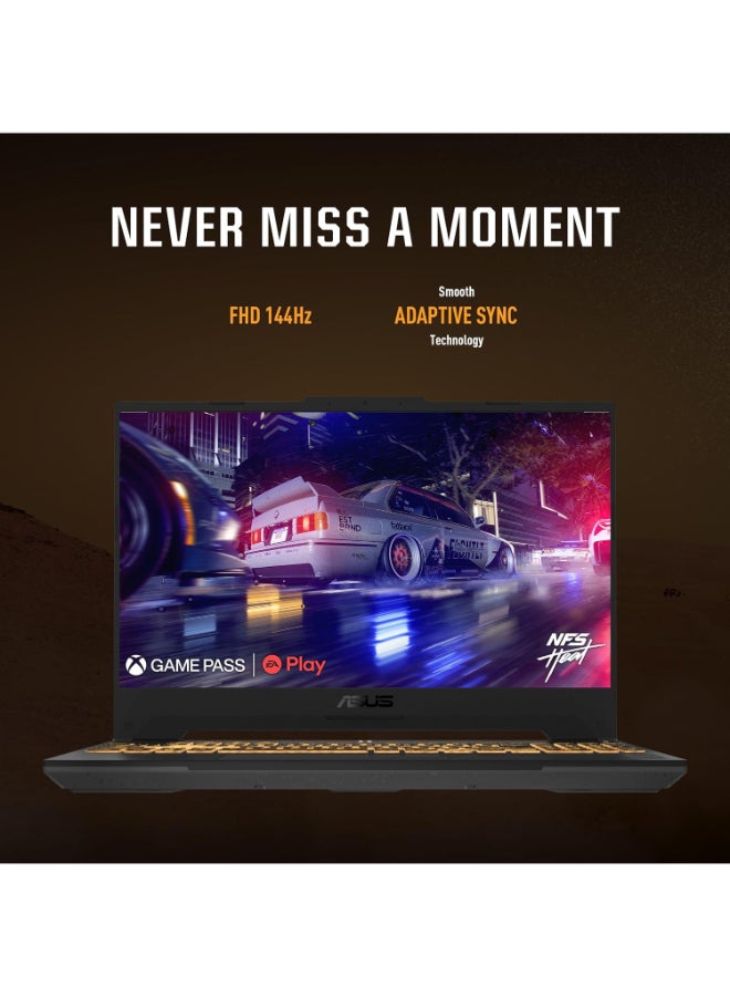 TUF Gaming F15 Laptop With 15.6-Inch Full HD Display, Core i5-12500H Processor/8GB RAM/512GB SSD/4GB NVIDIA GeForce RTX 3050 Graphics/Windows 11 English Mecha Gray