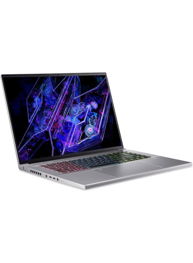 Predator Triton Neo 16 Laptop With 16-Inch Full HD Display, Core Ultra 7 155H Processor/16GB RAM/1TB SSD/6GB NVIDIA GeForce RTX 4050 Graphics/Windows 11 Home English Sparkly Silver