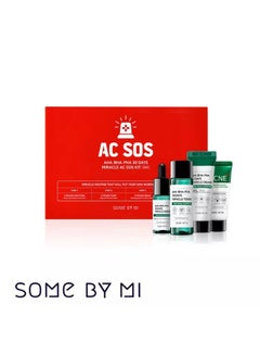 سام باي مي AHA BHA PHA 30 Days Miracle AC SOS Kit RED 200grams  - Image 2