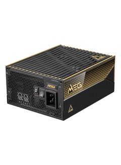 MSI MEG Ai1600T PCIE5 1600W 80 PLUS Titanium Fully Modular PSU, 135mm Fan, 2x 16-pin PCI-E 5.1 (600W), 9x 6+2 PCI-E, 8x SATA, 8x Peripheral, PFC, 100-240V Input, 3840W Power Excursion, Over Protection Features (OCP/OTP/OPP/SCP/OVP/UVP/SIP/NLO) | 306-7ZPEX18-CEO  - Image 2