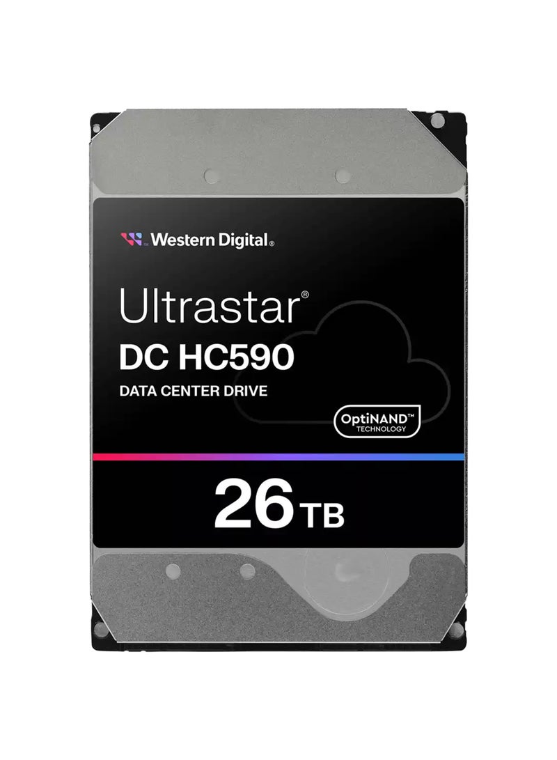 دبليو دي Ultrastar DC HC590 26TB 3.5-Inch SATA 6Gb/s CMR 7200RPM 512MB Cache SE (Self-Encrypting) Enterprise HDD,11-Disk HelioSeal, OptiNAND, ArmorCache, 512e/4Kn, WUH722626ALE6L4 | 0F65672 26 TB  - Image 2