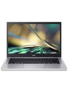 Acer Aspire 3  Laptop With 14-Inch Full HD Display, Core i3-N305 Processor/8GB RAM/128GB SSD/Intel UHD Graphics/Windows 11 English Pure Silver  - Image 2