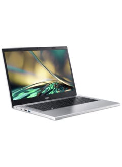 Acer Aspire 3  Laptop With 14-Inch Full HD Display, Core i3-N305 Processor/8GB RAM/128GB SSD/Intel UHD Graphics/Windows 11 English Pure Silver  - Image 3