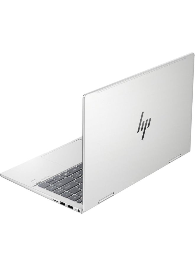 HP - Envy x360 Laptop With 14-Inch Full HD Display, Core 5 120U Processor/8GB RAM/1TB SSD/Intel UHD Graphics/Windows 11 Home English Natural Silver - Image 1