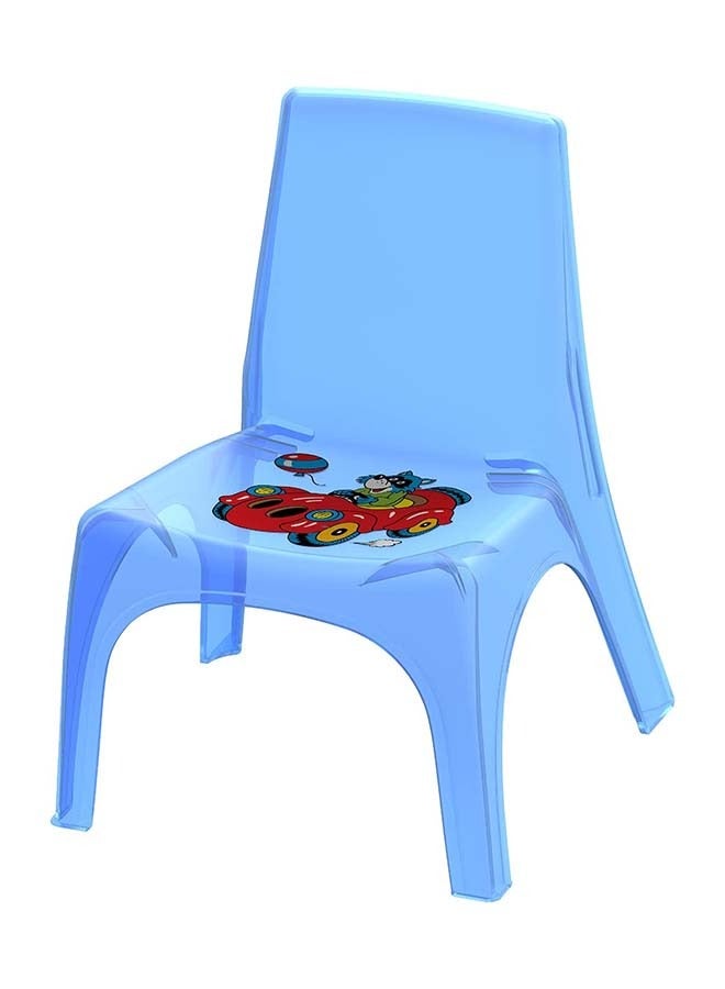 Cosmoplast Baby Chair for Kids Plastic Blue 33x31x43cm 